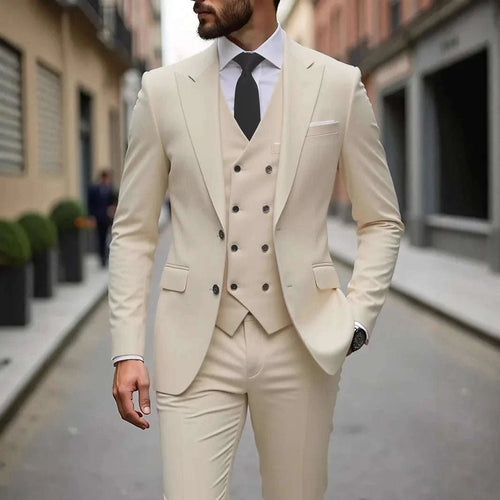 Classic Slim Fit 3-Piece Men's Wedding Tuxedo Set Koala Sydney 