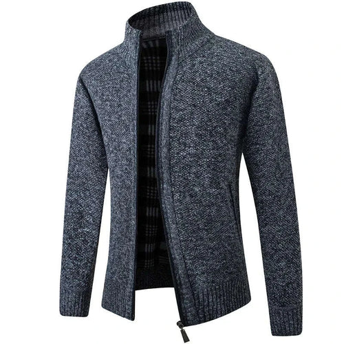 Wool-Blend Zip Cardigan Sweater Koala Sydney 