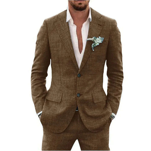 Men's Premium 2-Piece Linen Suit Koala Sydney 