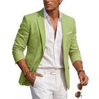 Men's Casual Linen Blazer