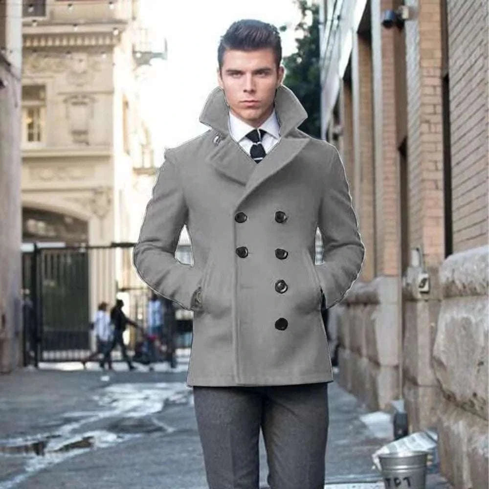 Coat, Suit Jacket Woolen, Double Breasted, Elegant Suits for Men Koala Sydney 