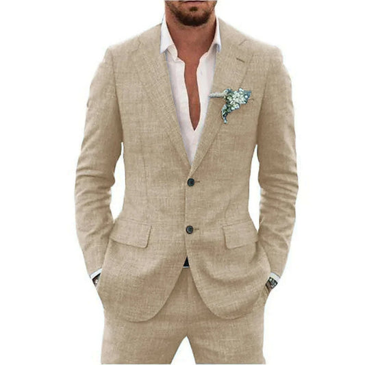 Men's Premium 2-Piece Linen Suit Koala Sydney 