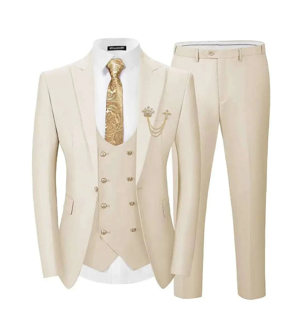 Men's 3-Piece Classic Slim Fit Suit Set Koala Sydney 