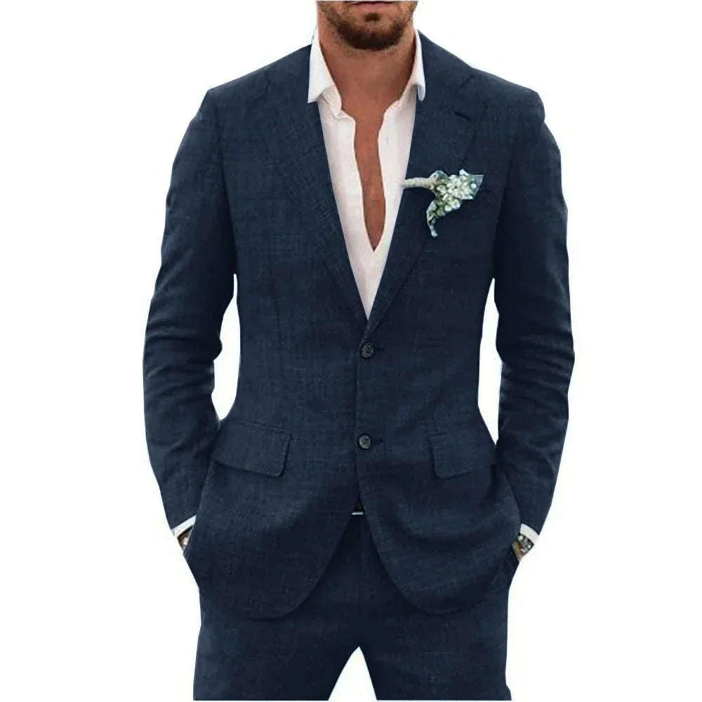 Men's Premium 2-Piece Linen Suit Koala Sydney 