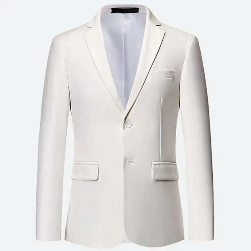 Elegant White Two-Button Men's Blazer Koala Sydney 