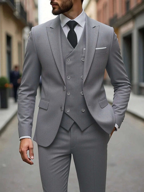 Classic Slim Fit 3-Piece Men's Wedding Tuxedo Set Koala Sydney 
