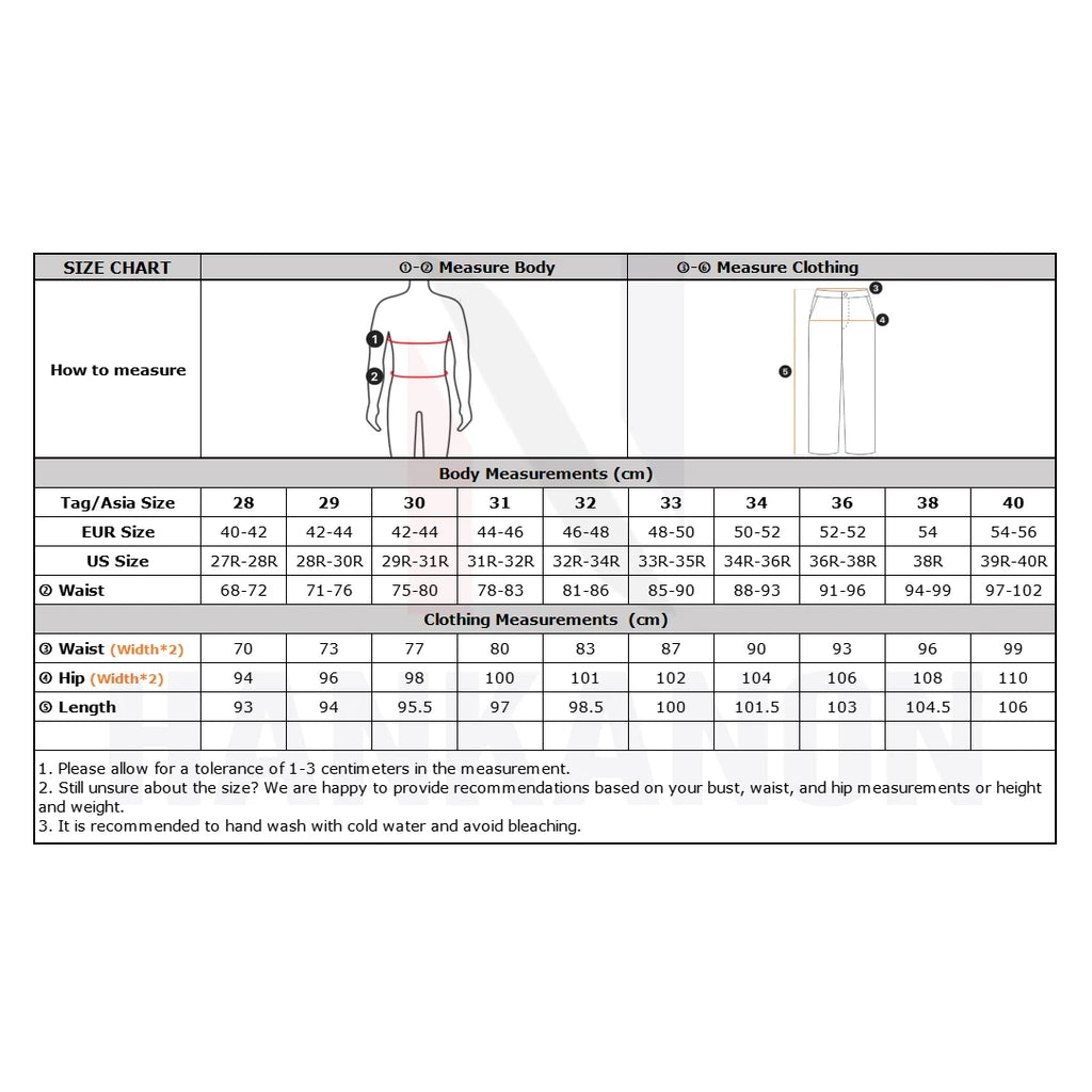 Men's Business Casual Trousers