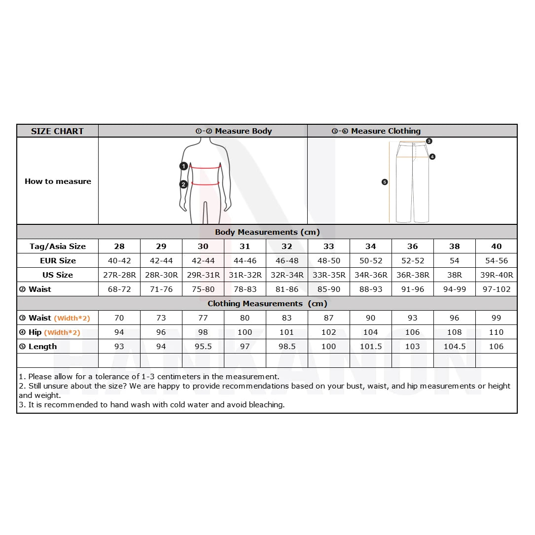 Men's Business Casual Trousers