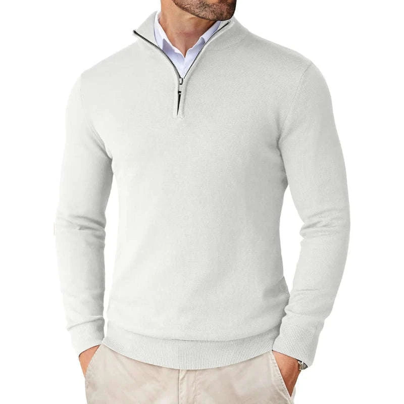 Lightweight Quarter-Zip Knit Pullover Koala Sydney 