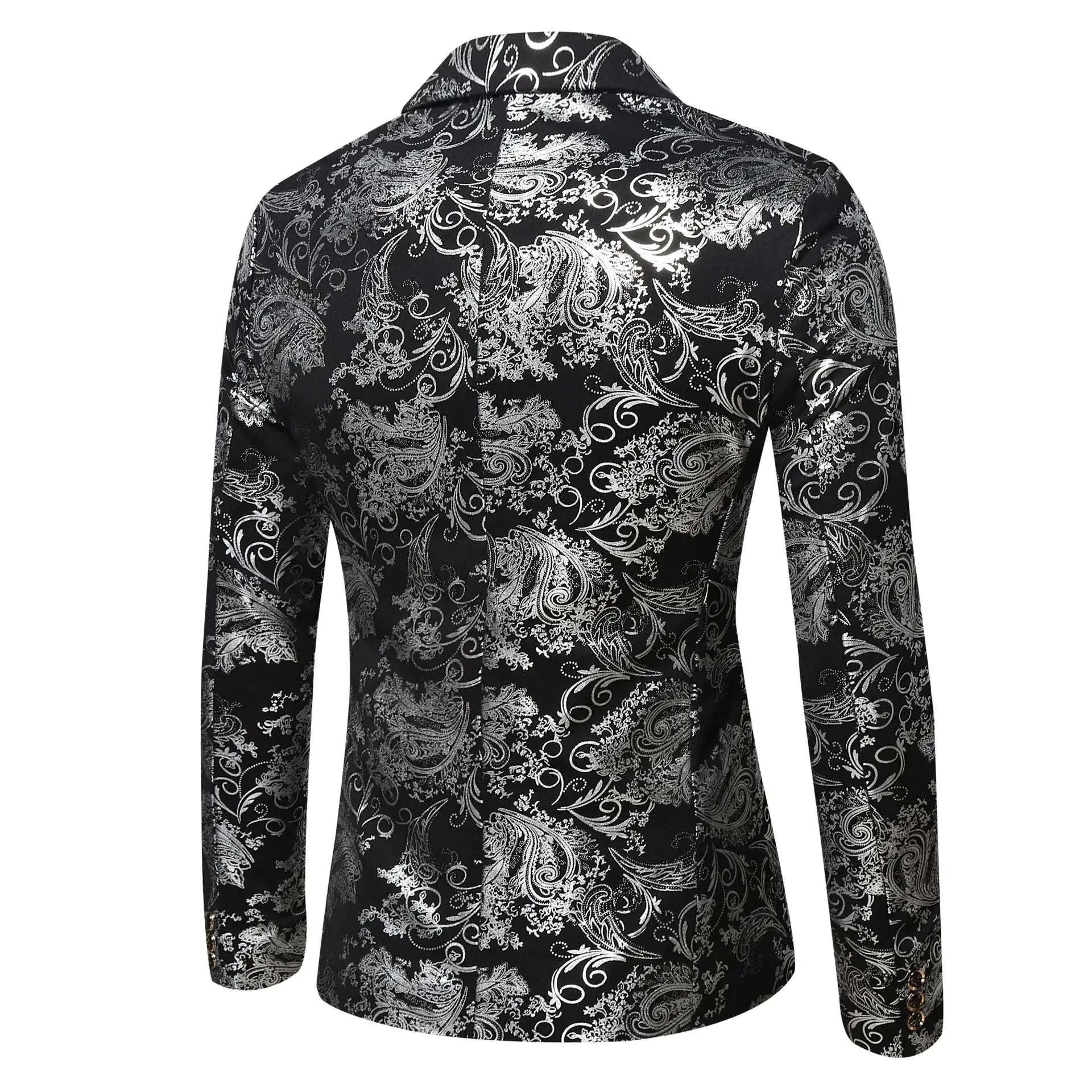Men's Slim-Fit Printed Blazer Koala Sydney 