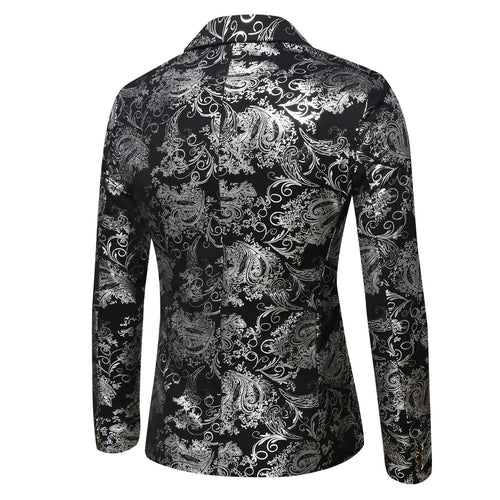 Men's Slim-Fit Printed Blazer Koala Sydney 