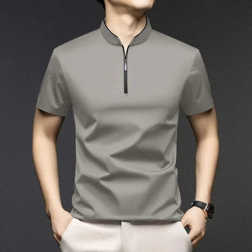 Men's Casual Zip Polo Shirt Koala Sydney 