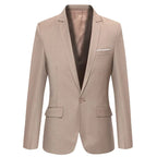 Men’s Trendy Slim Fit Business Blazer