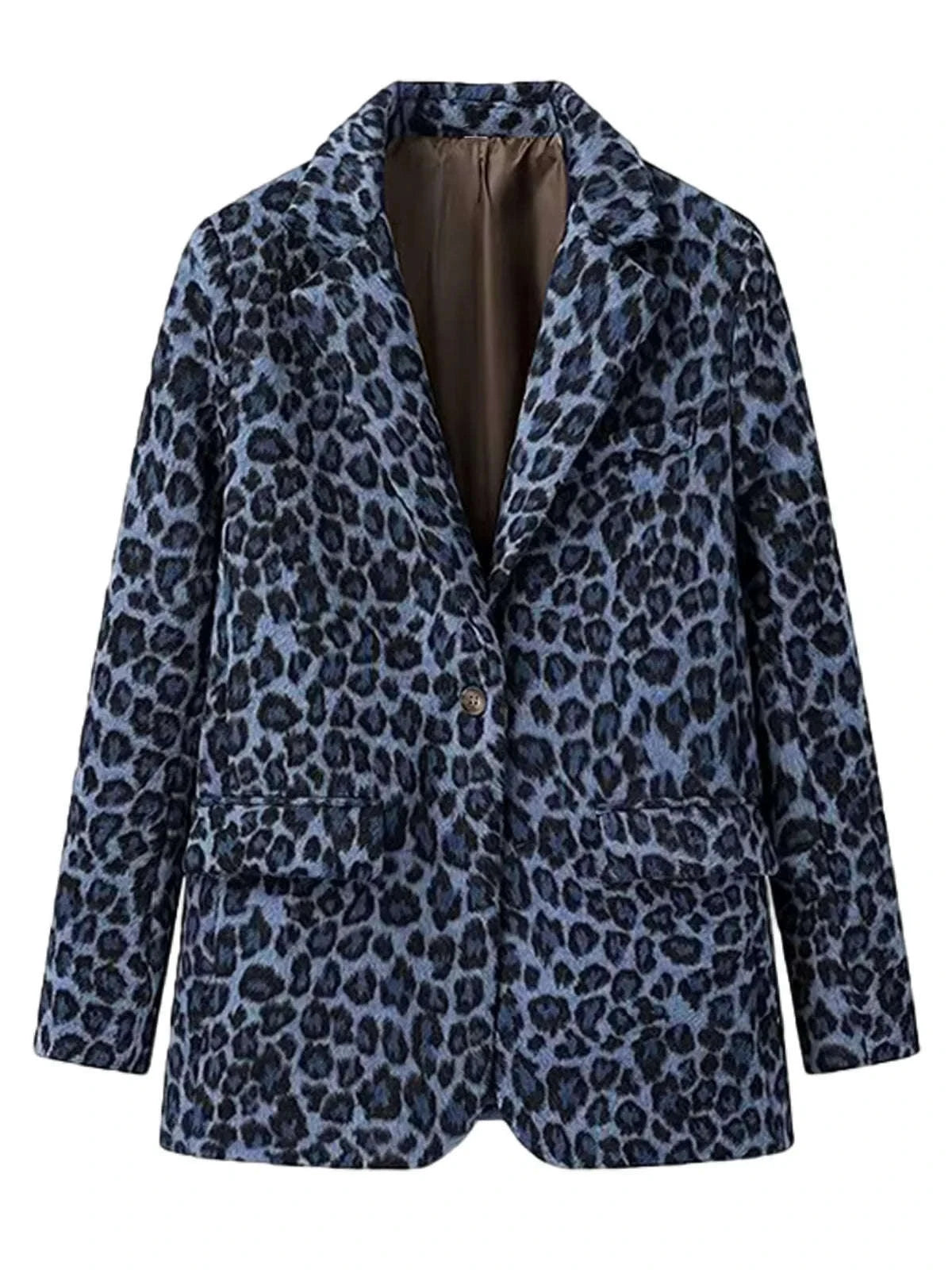 Men's Luxury Leopard Print Blazer Slim Fit Single-Breasted Koala Sydney 