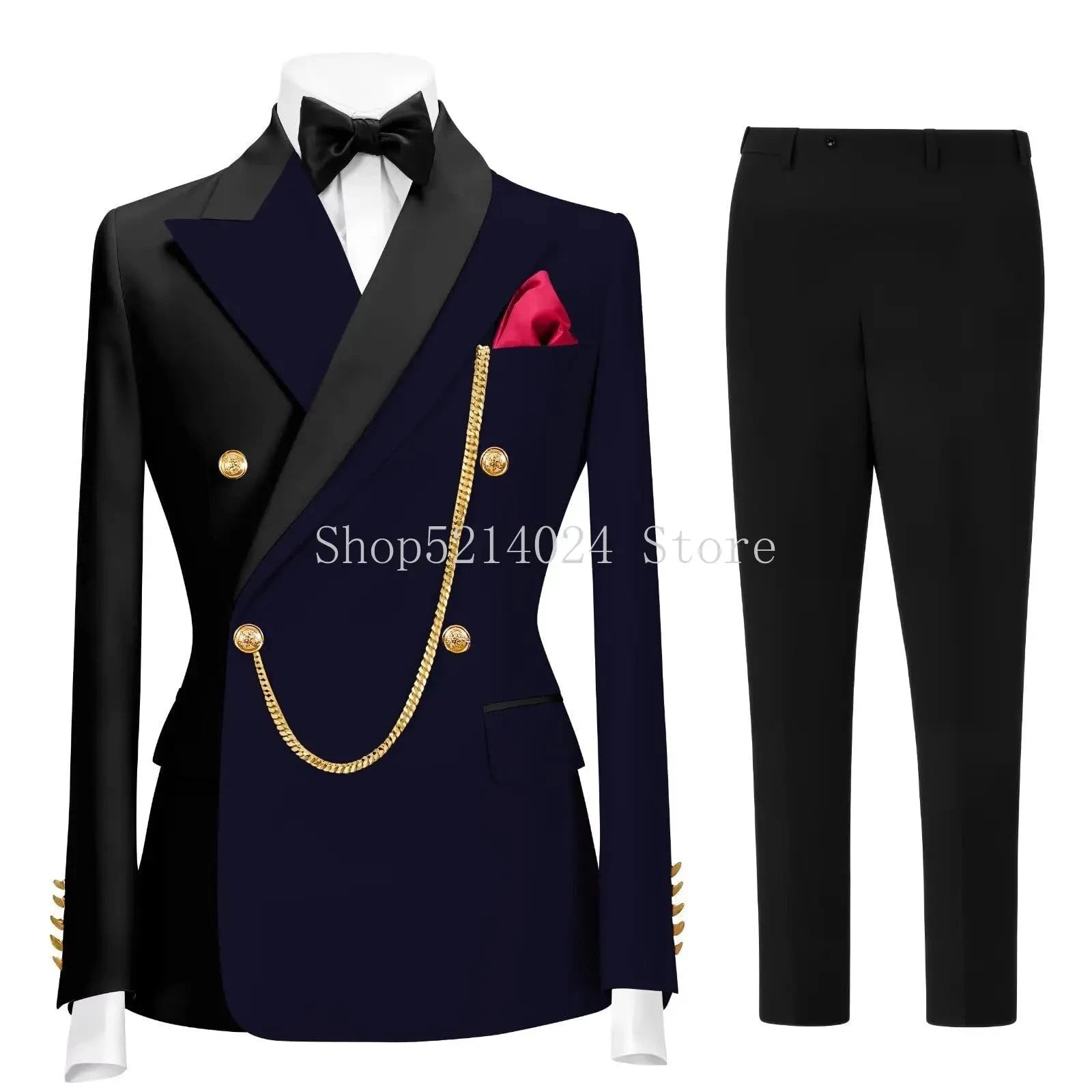Men's Slim Fit 2-Piece Business & Formal Suit Koala Sydney 