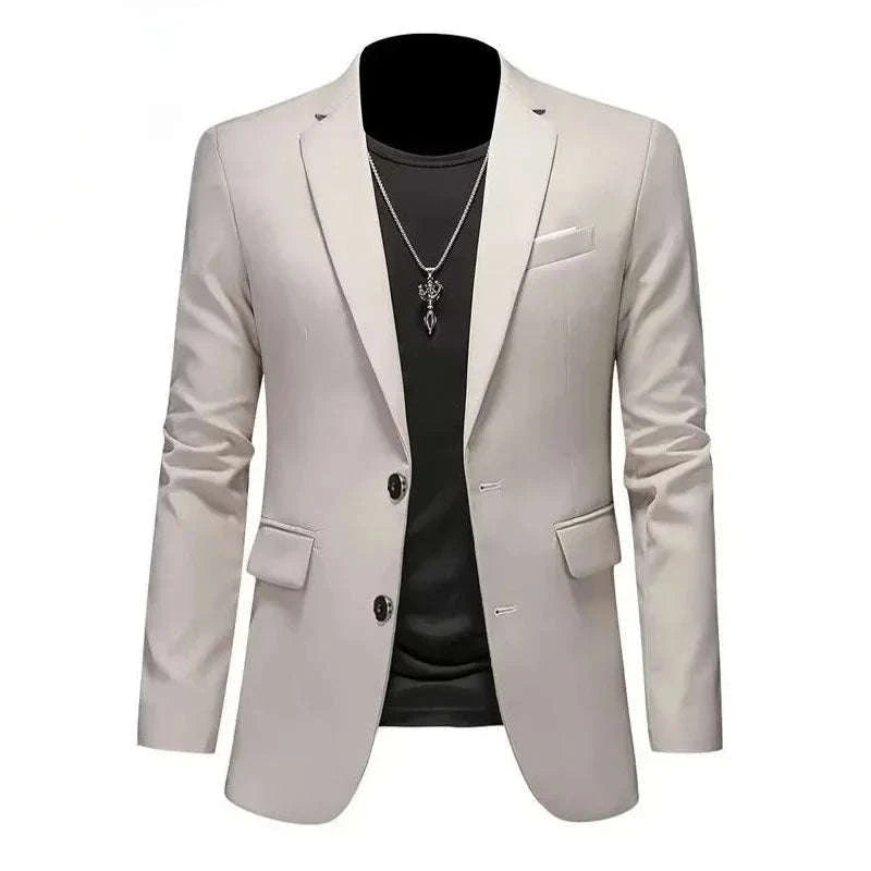 Elegant White Two-Button Men's Blazer Koala Sydney 