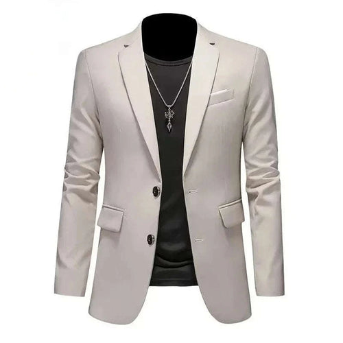 Elegant White Two-Button Men's Blazer Koala Sydney 