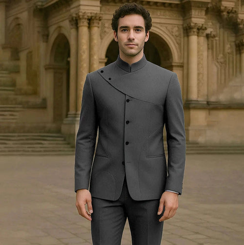 Men’s Custom High-Fashion Suit – Single-Breasted Two-Piece Set (Jacket + Pants) Koala Sydney 