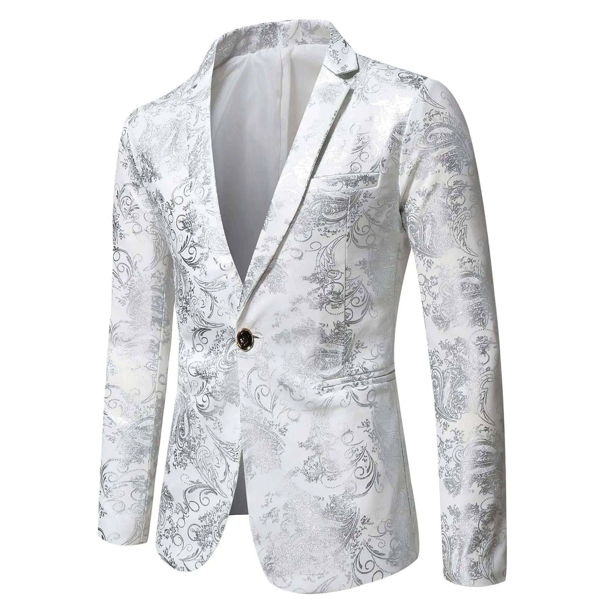 Men's Slim-Fit Printed Blazer Koala Sydney 