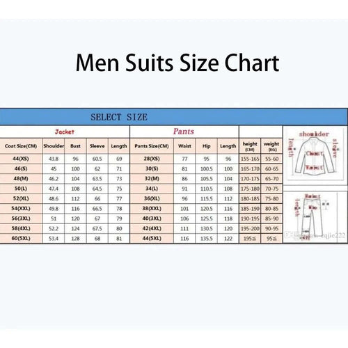 Men’s Custom High-Fashion Suit – Single-Breasted Two-Piece Set (Jacket + Pants) Koala Sydney 