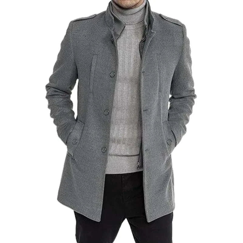 Men's Knit Zip-Up Wool Blend Jacket Koala Sydney 