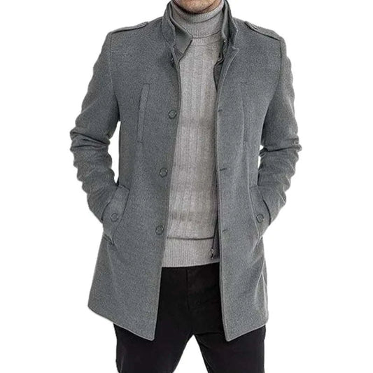 Men's Knit Zip-Up Wool Blend Jacket Koala Sydney 
