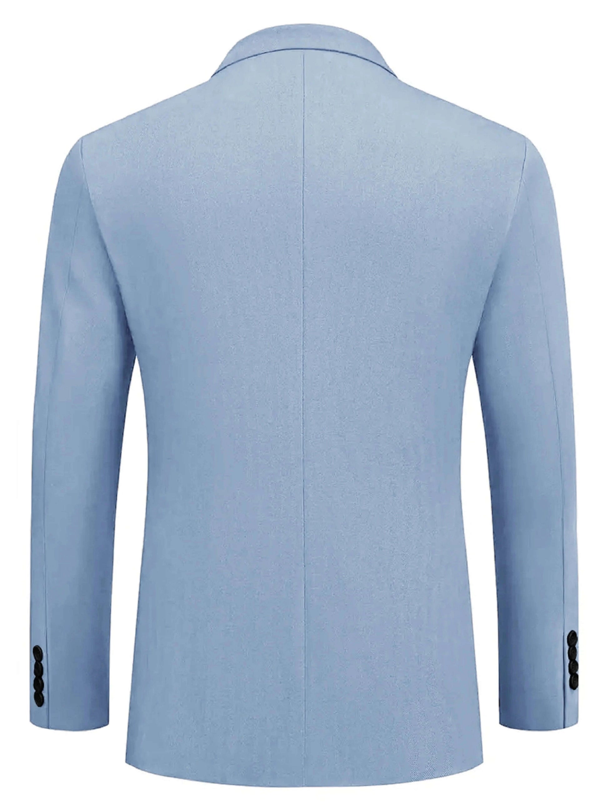Men's Slim Fit Two-Button Blue Blazer Koala Sydney 