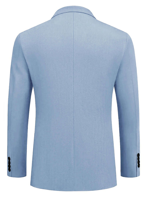 Men's Slim Fit Two-Button Blue Blazer Koala Sydney 