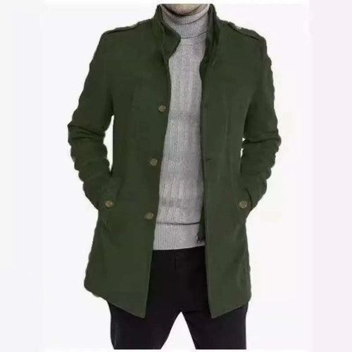 Men's Knit Zip-Up Wool Blend Jacket Koala Sydney 