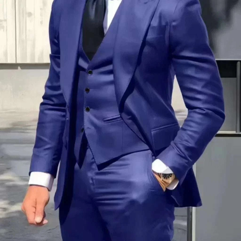 Men's 3-Piece Slim Fit Suit Set Koala Sydney 