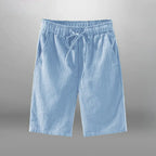 Men’s Cotton Linen Casual Shorts