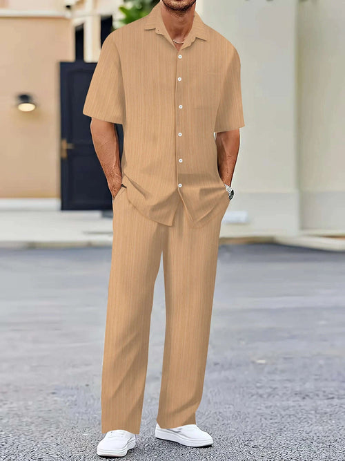 Men's Casual Linen-Style Two-Piece Set Koala Sydney 