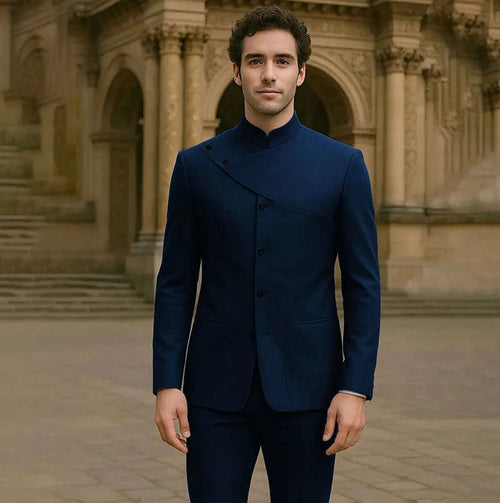 Men’s Custom High-Fashion Suit – Single-Breasted Two-Piece Set (Jacket + Pants) Koala Sydney 