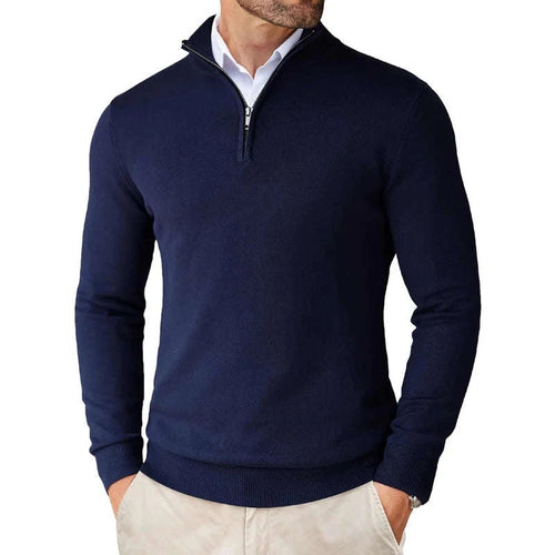 Lightweight Quarter-Zip Knit Pullover Koala Sydney 