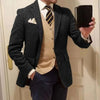 Men's Herringbone Single-Breasted Blazer Koala Sydney 