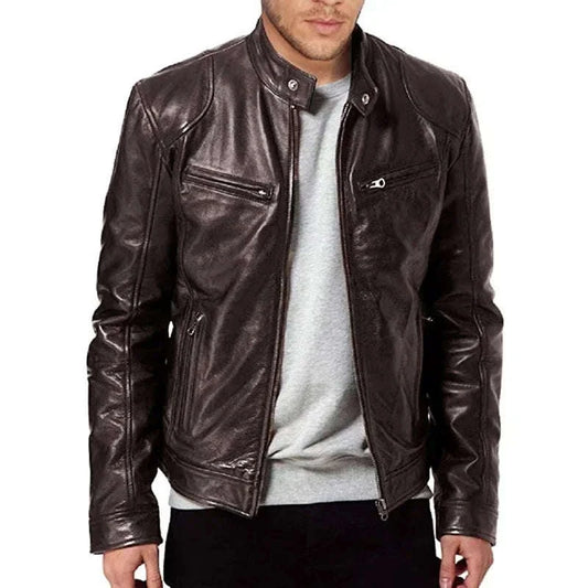 Men's Faux Leather Suit Jacket Koala Sydney 