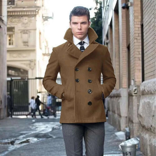 Coat, Suit Jacket Woolen, Double Breasted, Elegant Suits for Men Koala Sydney 