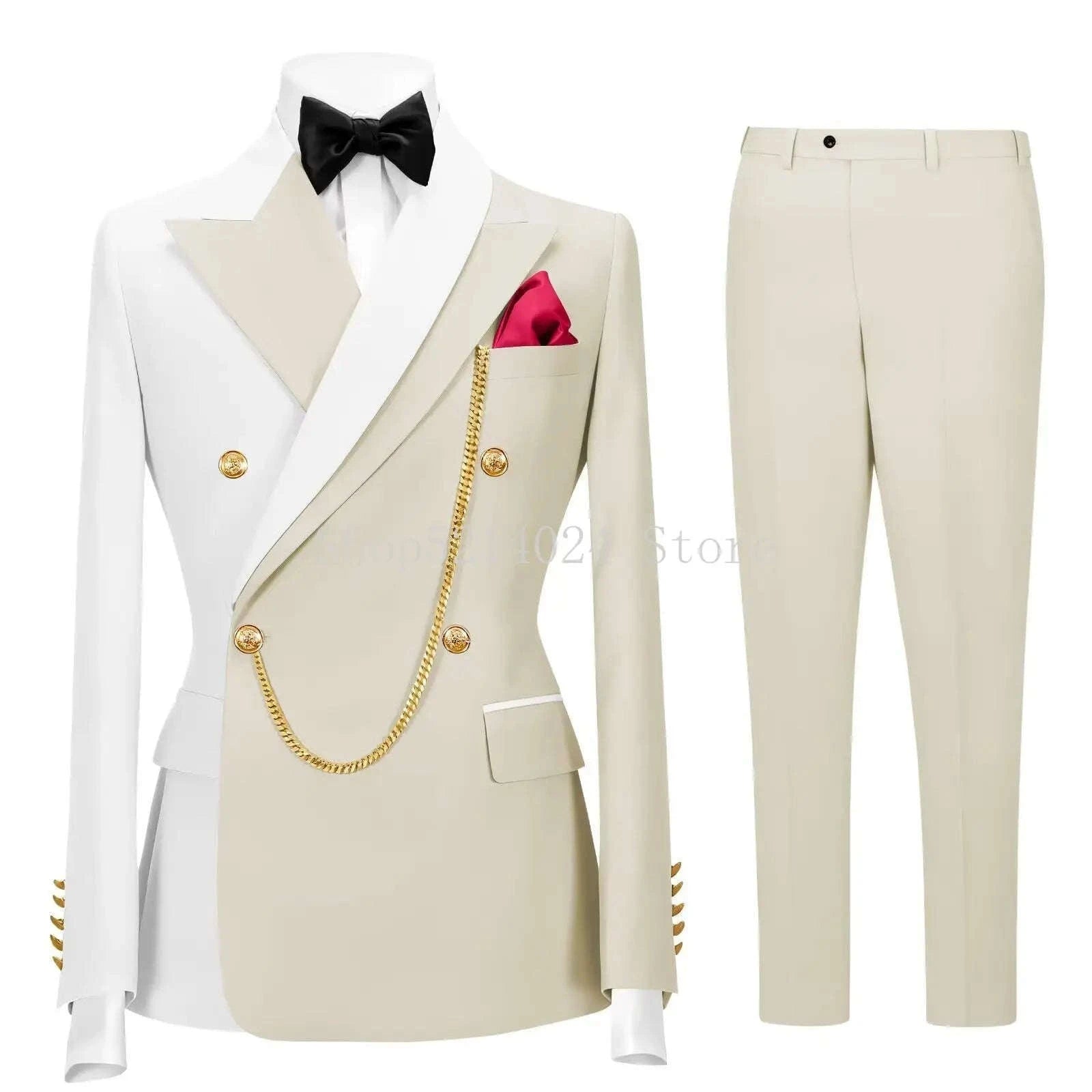 Men's Slim Fit 2-Piece Business & Formal Suit Koala Sydney 