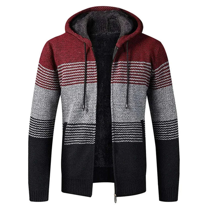 Wool-Blend Zip Cardigan Sweater Koala Sydney 