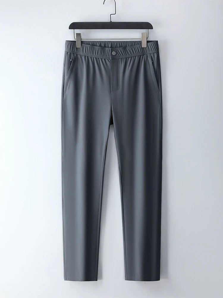 Men’s Summer Casual Ice Silk Pants