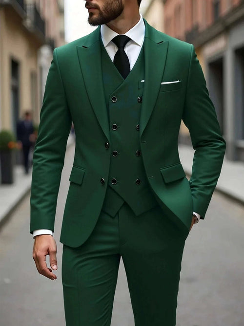 Classic Slim Fit 3-Piece Men's Wedding Tuxedo Set Koala Sydney 