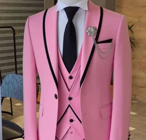 Men’s Slim-Fit Formal Suit Set – 3-Piece Koala Sydney 