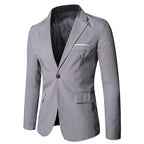 Men’s Trendy Slim Fit Business Blazer