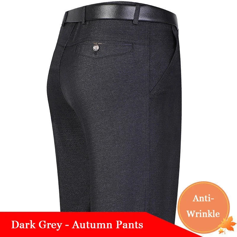 Men’s Summer Lightweight Slim Fit Dress Pants