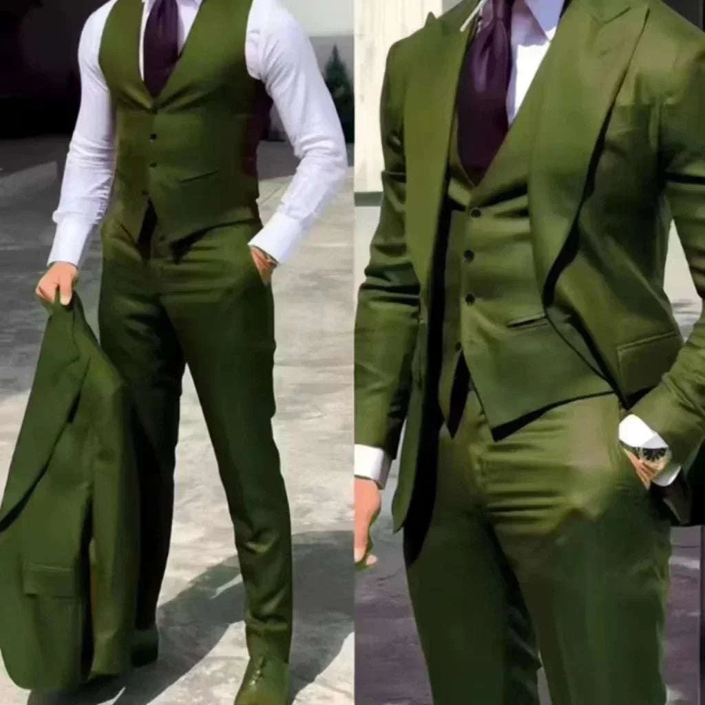 Men's 3-Piece Slim Fit Suit Set Koala Sydney 