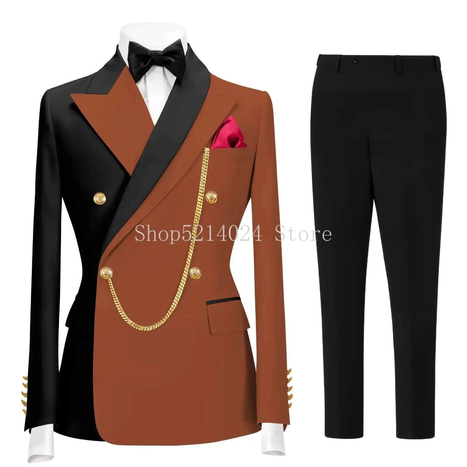 Men's Slim Fit 2-Piece Business & Formal Suit Koala Sydney 
