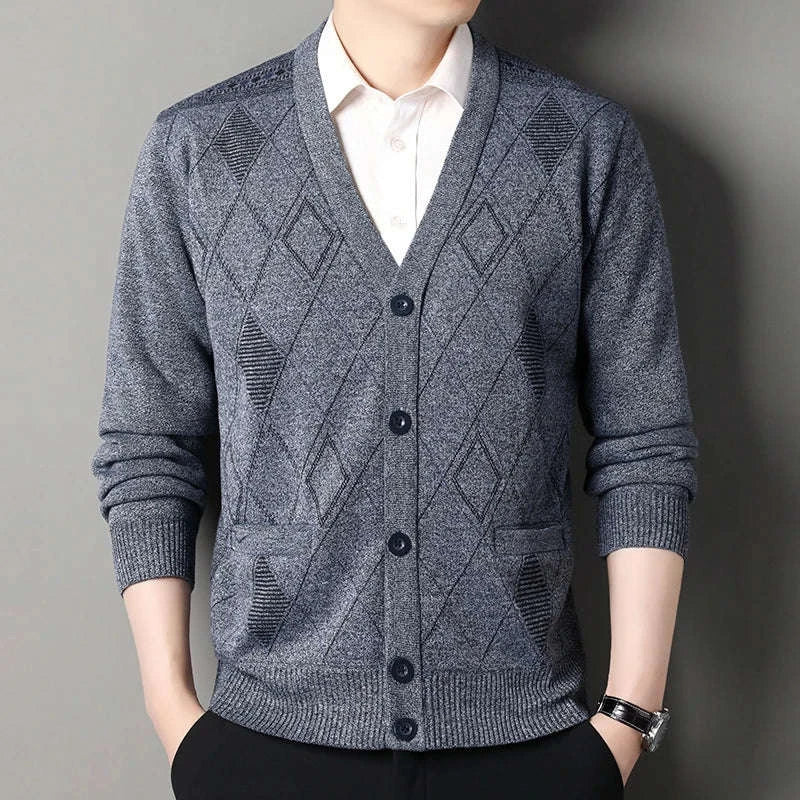 V-Neck Button Knit Cardigan Koala Sydney 