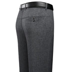 Men's Business Casual Straight-Leg Trousers