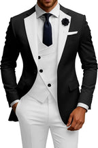 Men's 3-Piece Slim Fit Double Breasted Suit Koala Sydney 