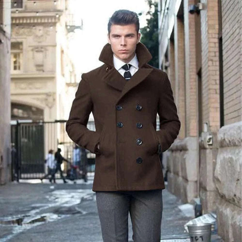 Coat, Suit Jacket Woolen, Double Breasted, Elegant Suits for Men Koala Sydney 